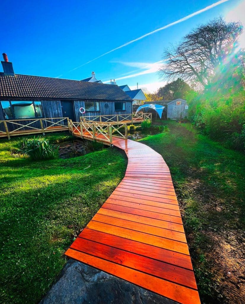 Timber Pathway - Carpentry